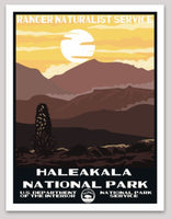 Haleakala National Park WPA Sticker Large