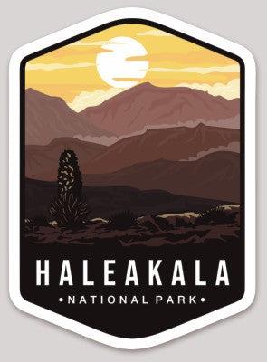 Haleakala National Park Die Cut Sticker Large
