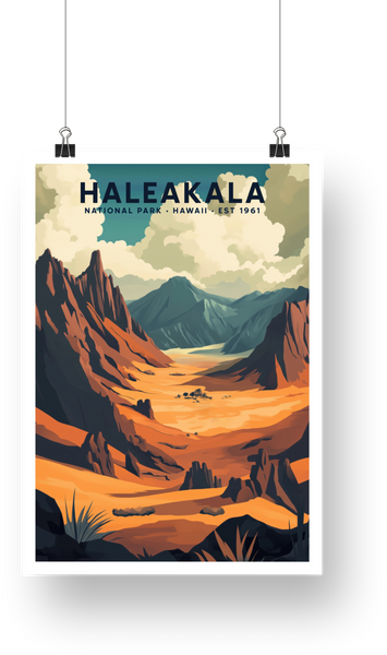 Haleakala National Park Poster