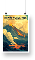 Hawaii Volcanoes National Park Poster