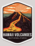 Hawaii Volcanoes National Park Die Cut Sticker Large