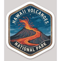 Hawaii Volcanoes National Park Die Cut Sticker