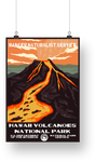 Hawaii Volcanoes National Park Poster