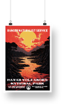 Hawaii Volcanoes National Park Poster