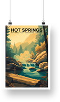 Hot Springs National Park Poster