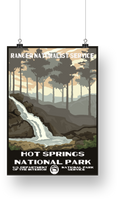 Hot Springs National Park Poster