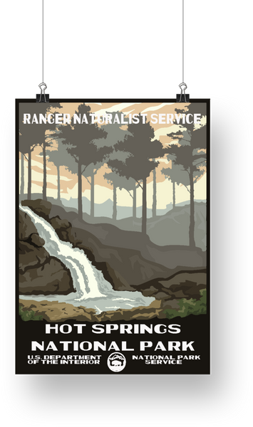 Hot Springs National Park Poster