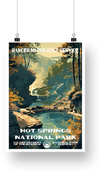 Hot Springs National Park Poster