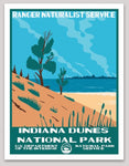 Indiana Dunes National Park WPA Sticker Large