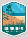 Indiana Dunes National Park Die Cut Sticker Large