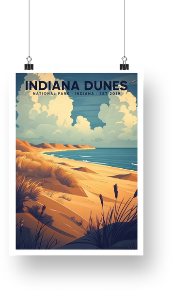 Indiana Dunes National Park Poster