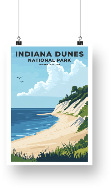 Indiana Dunes National Park Poster