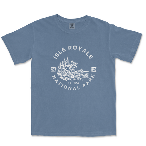 Isle Royale National Park Comfort Colors T-Shirt