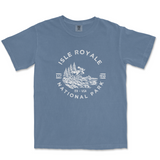 Isle Royale National Park T-shirt in Blue Jean