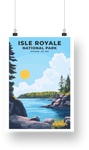 Isle Royale National Park Poster