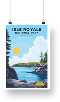 Isle Royale National Park Poster