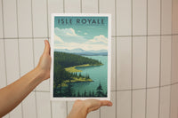 Isle Royale National Park Poster