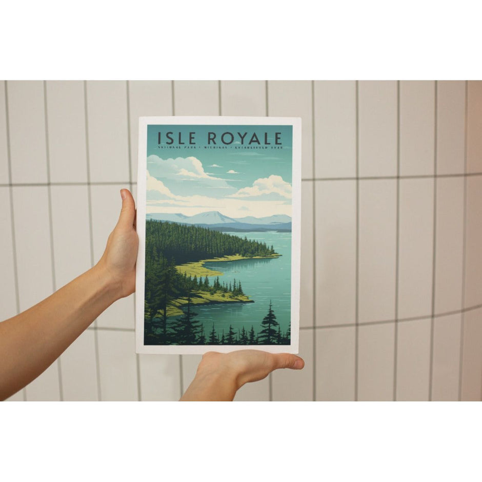 Isle Royale National Park Poster – The National Park Store