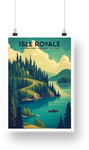 Isle Royale National Park Poster