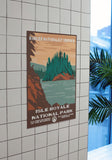 Isle Royale National Park Poster