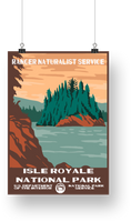 Isle Royale National Park Poster