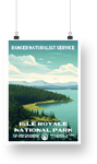 Isle Royale National Park Poster