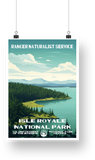 Isle Royale National Park Poster