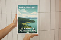 Isle Royale National Park Poster