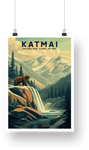 Katmai National Park Poster