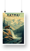 Katmai National Park Poster