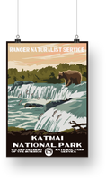 Katmai National Park Poster