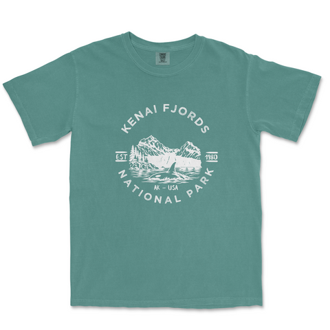 Kenai Fjords National Park Comfort Colors T-Shirt