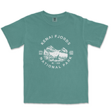 Kenai Fjords National Park T-shirt in Blue Spruce