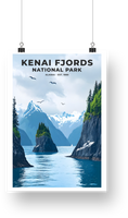 Kenai Fjords National Park Poster