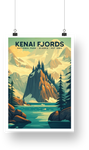 Kenai Fjords National Park Poster