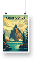 Kenai Fjords National Park Poster