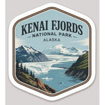 Kenai Fjords National Park Die Cut Sticker