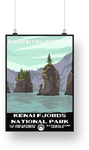 Kenai Fjords National Park Poster