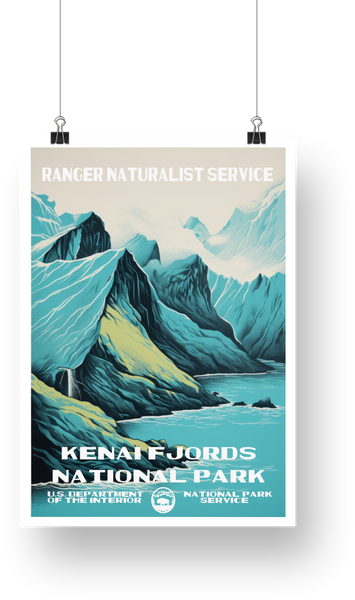 Kenai Fjords National Park Poster