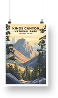 Kings Canyon National Park Poster