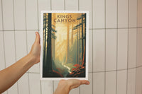 Kings Canyon National Park Poster