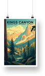 Kings Canyon National Park Poster