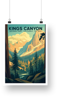 Kings Canyon National Park Poster