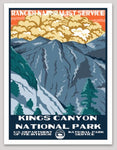 Kings Canyon National Park WPA Sticker Large