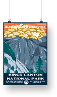 Kings Canyon National Park Poster