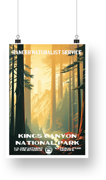 Kings Canyon National Park Poster