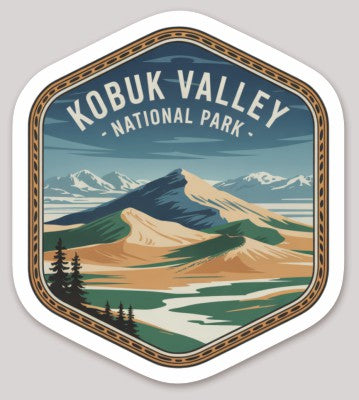 Kobuk Valley National Park Die Cut Sticker