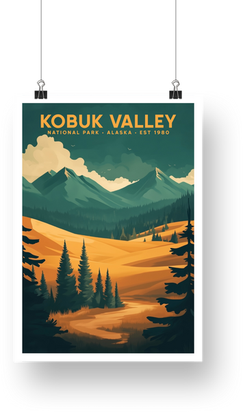 Kobuk Valley National Park Poster