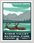 Kobuk Valley National Park WPA Sticker Large