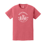 Kootenay children's Comfort Colors 9018 T-shirt in Watermelon